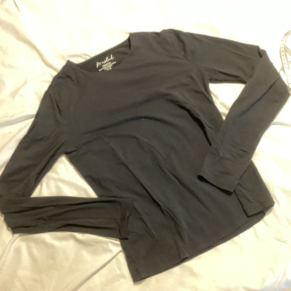 Black Long Sleeve Top